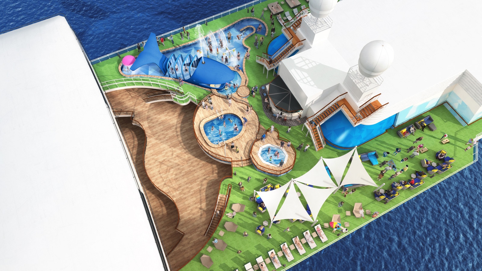 Caribbean Princess - The Reef Splash Zone